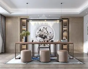 连云港新中式风格茶室如何规划设计