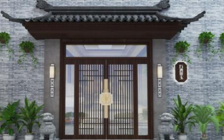 连云港您是否了解不同形式的中式门头设计要点？